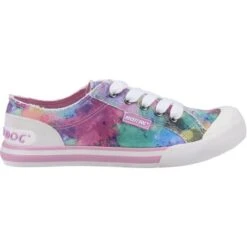 Rocket Dog Womens Jazzin Candy Trainers - Pink Multi -Fashion Shoe Store zinCandyTieDye PinkMulti 4836904